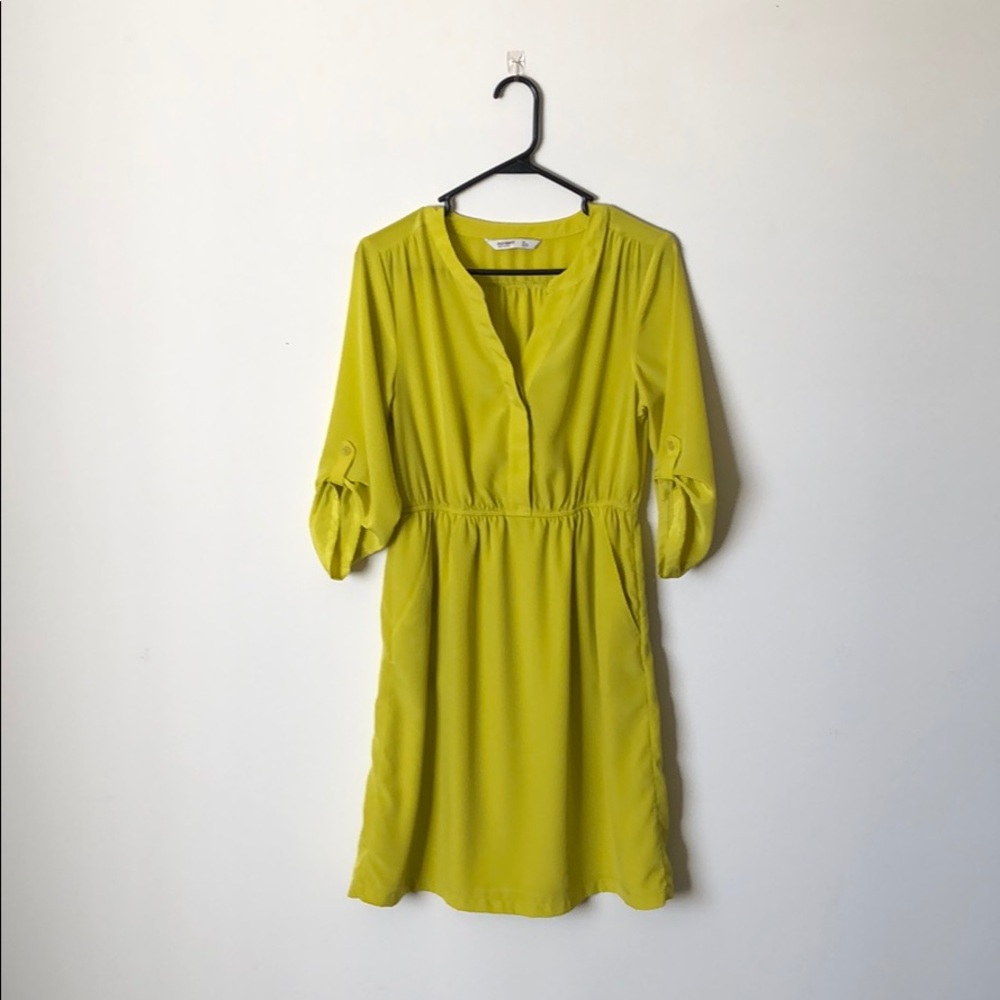 Yellow Green dress